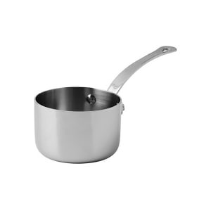 095-1220610 17 oz Aluminum/Stainless Steel Mini Saucepan Ramekin, Silver