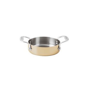 095-1561512 11 3/4 oz Aluminum/Copper/Stainless Steel Mini Omelet Pan Ramekin, Copper