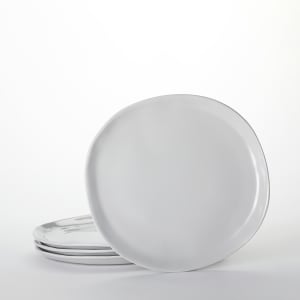 166-CMPP9SH 9" Round Melamine Coupe Plate, Shadow