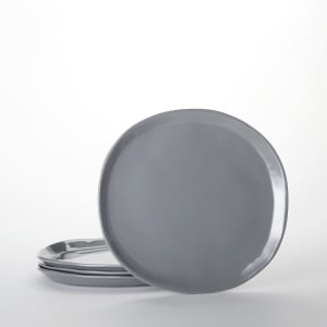 166-CMPP9ST 9" Round Melamine Coupe Plate, Storm