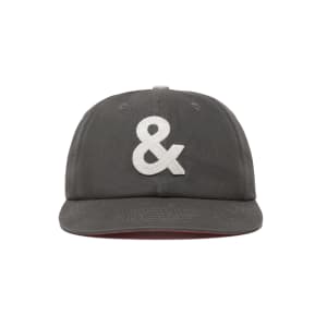 603-HB001578 Baseball Hat w/ Adjustable Strap - Cotton, Charcoal Grey