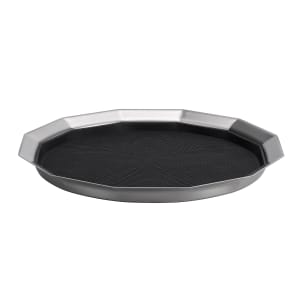 482-TRPN1412RIBS 14" Non-Slip Tray w/ Removable Rubber Insert, Stainless