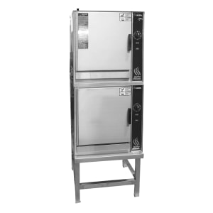 167-2HY5EF (10) Pan Convection Steamer - Stand, Descaling Port, 208v/3ph