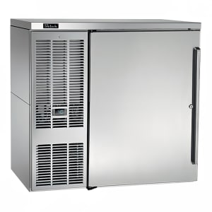 199-BBS36SSLSTK 36" Bar Refrigerator - 1 Swinging Solid Door, Stainless, 120v