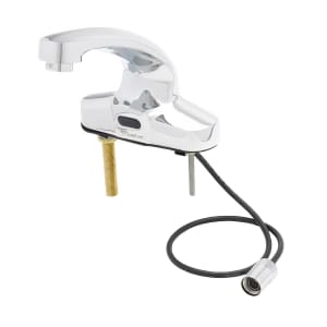 064-EC3104 Deck Mount Electronic Faucet - 4" Centers, Cast Spout, 100-240/1ph