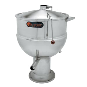 167-PT20 20 gal Steam Kettle - Stationary, 2/3 Jacket, Direct Steam