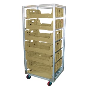 145-AL3207CRM 32 1/2"W 7 Crisping Rack Pan, Aluminum