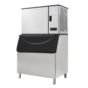 457-IM2000AHIB08548 2032 lb Half Cube Ice Machine w/ Bin - 816 lb Storage, Air Cooled, 208-230v