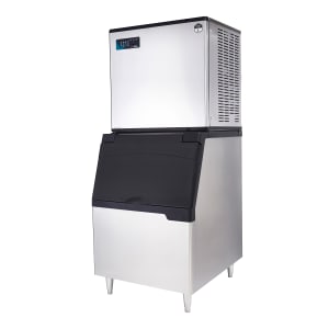 457-IM1100ACIB044 1106 lb Full Cube Ice Machine w/ Bin - 440 lb Storage, Air Cooled, 208-230v