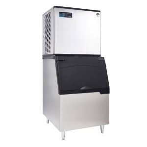 457-IM1100AHIB044 1106 lb Half Cube Ice Machine w/ Bin - 440 lb Storage, Air Cooled, 208-230v