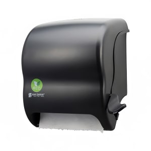 094-T950REBK Wall Mount Roll Paper Towel Dispenser - ABS, Black