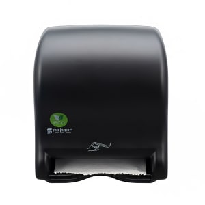 094-T8400REBK Wall Mount Touchless Roll Paper Towel Dispenser - ABS, Black