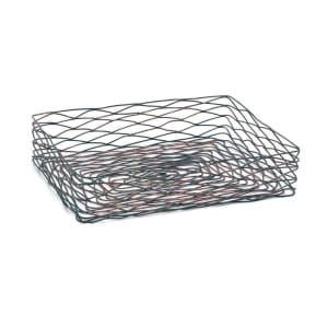 872-BBK040PTI22 Rectangular Wireware™ Basket - 11" x 14", Iron, Patina