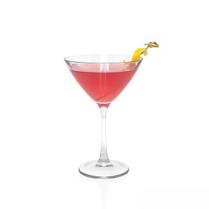 872-AMA007CLT23 10 oz Drinkwise® Martini Glass, Plastic, Clear