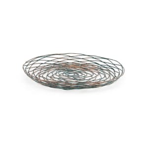 872-BPT029PTI22 12" Round Service Plate - Iron, Patina