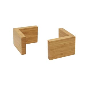 872-BHO033BBB20 4 Piece Buffetware Riser Set - Bamboo
