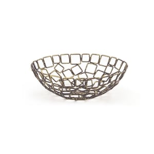 872-BBK013GOI22 8" Round Wireware™ Basket - Iron, Copper