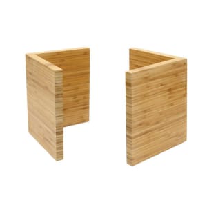 872-BHO062BBB20 2 Piece Buffetware Riser Set - Bamboo