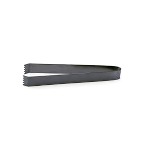 872-BUT031BKS23 7" Stainless Ice Tongs, Matte Black