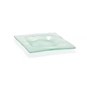 872-DAP003FRG23 6" Square Arctic™ Dinner Plate - Glass, Frosted