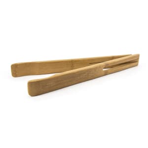 872-BUT023BBB23 12"L Bamboo Salad Tongs