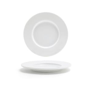 872-DAP073WHP23 5" Round Monaco Plate - Porcelain, White