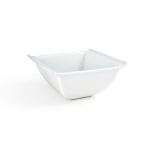 872-DBO092WHP22 18 oz Square Nouvelle Bowl - Porcelain, White