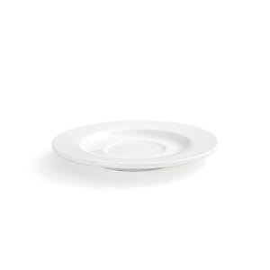 872-DCS044WHP23 6" Round Monaco Saucer - Porcelain, White