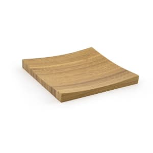 872-DAP048BBB23 5" Square Servewise® Plate - Bamboo