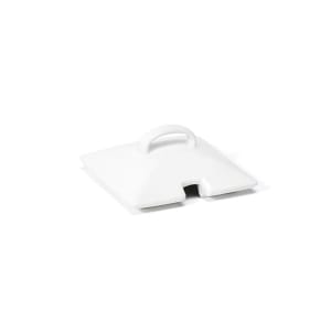 872-DBO101WHP23 Notched Lift Off Lid for 3" x 3" Porcelain Jars