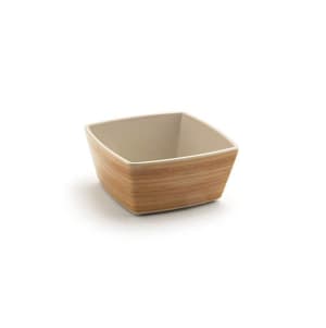 872-DBO116BBB23 10 oz Square Mod® Bowl - Bamboo, Natural
