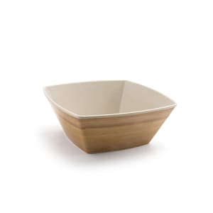 872-DBO106BBB22 72 oz Square Mod® Bowl - Bamboo, Natural