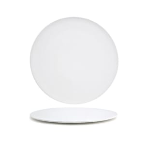 872-DDP059WHP21 11" Round Canvas® Plate - Porcelain, White