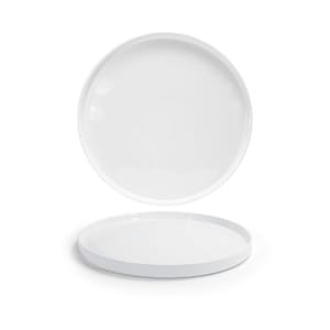 872-DOS036WHP21 11 1/2" Round Soho Plate - Porcelain, White