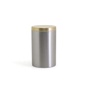 872-RJR030BSS23 10 oz Round Storage Jar - Stainless Steel