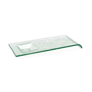 872-DSU006CLG22 Rectangular Arctic™ Dinner Plate - 12" x 5", Glass