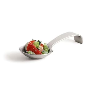 872-FSM002MSS23 5" Solid Serving Spoon, Stainless Steel