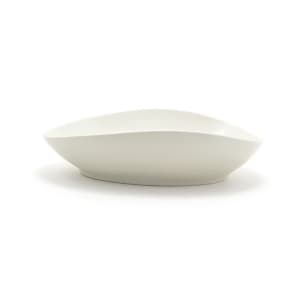 872-DBO145BEP20 40 oz Oval Tides™ Bowl - Porcelain, Scallop