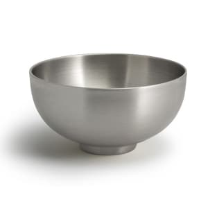 872-DBO166BSS22 24 oz Round Harmony™ Bowl - Stainless Steel, Silver