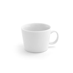 872-DCS011WHP23 6 oz Soho Cup - Porcelain, White