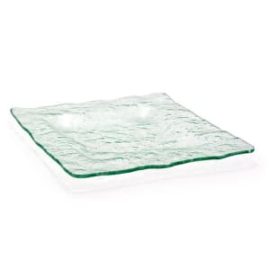 872-DSP012CLG21 10" Square Arctic™ Dinner Plate - Glass