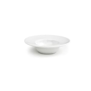 872-DCS029WHP23 4" Round Monaco Saucer - Porcelain, White