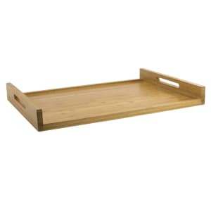 872-RRT022BBB20 Rectangular Serving Tray - 26" x 18", Bamboo