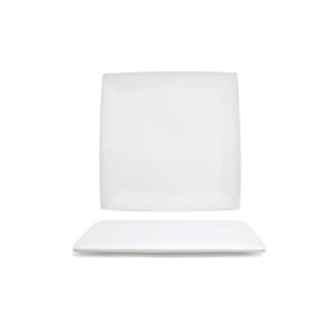 872-DSP016WHP22 9" Square Canvas® Plate - Porcelain, White