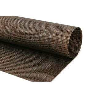 872-RTL012COV83 Rectangular Copper Placemat - 17 1/2" x 11 3/4", Woven Vinyl, Metroweave®