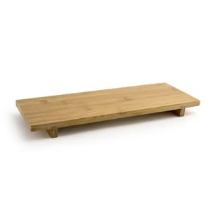 872-RTR007BBB12 Rectangular Serving Tray - 12 1/4" x 4 3/4" x 1", Bamboo