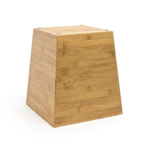 872-RWA003BBB21 10" Square Flare Riser/ Cooler - Bamboo