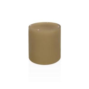 872-RWA011BRR10 8" Round Nassau Display Riser - Resin, Nutmeg