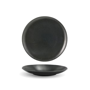 872-DSP008BKP23 8" Round Spiral® Plate - Porcelain, Ink