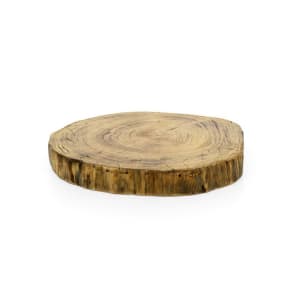 872-SPT049NAW20 12" Round Serving Board - Wood